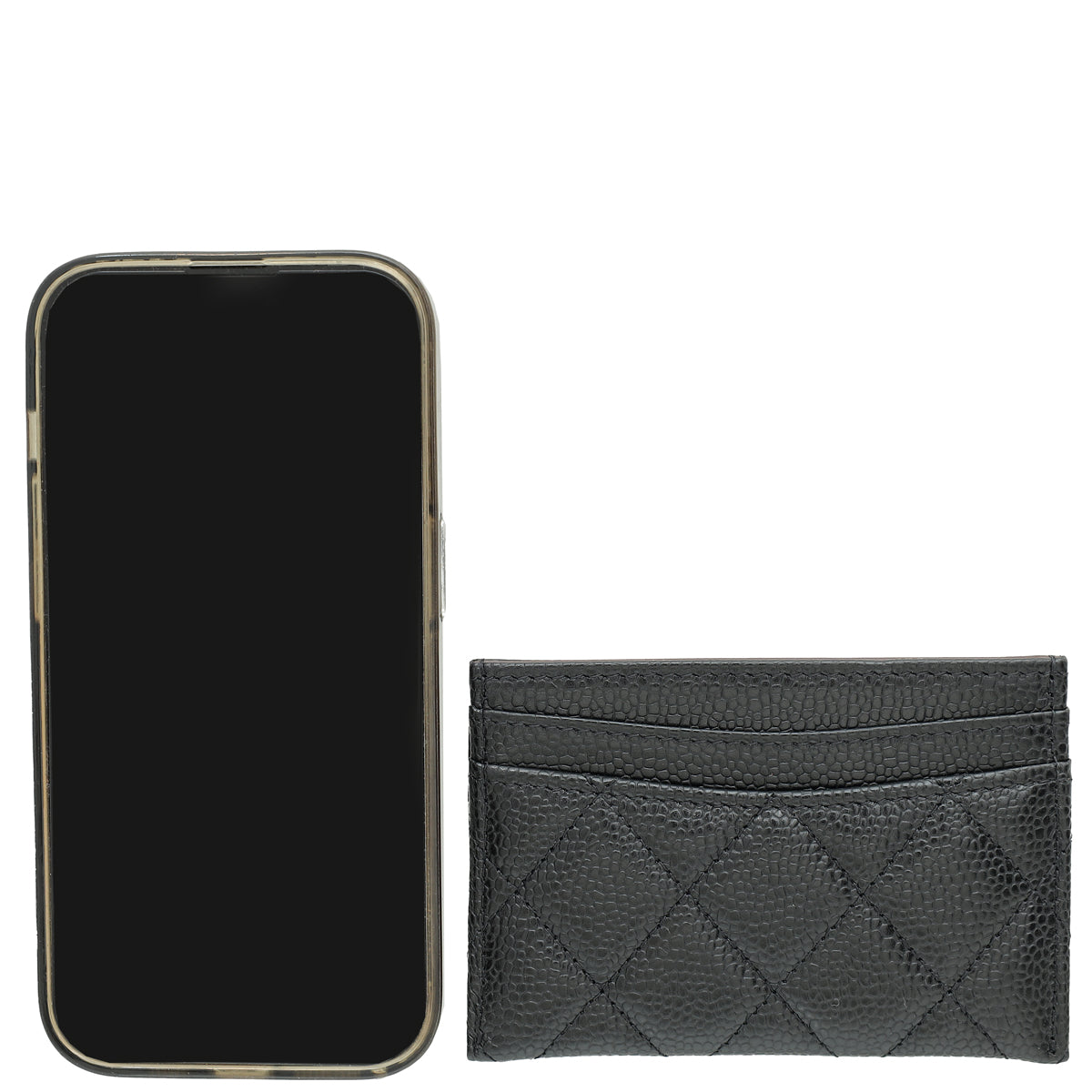 Chanel Black Classic Card Holder