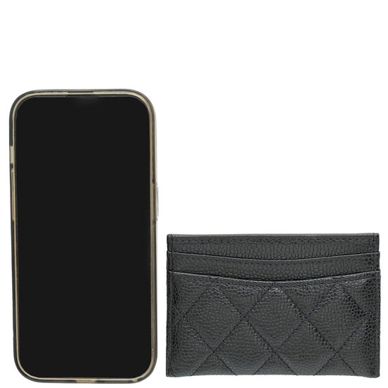 Chanel Black Classic Card Holder
