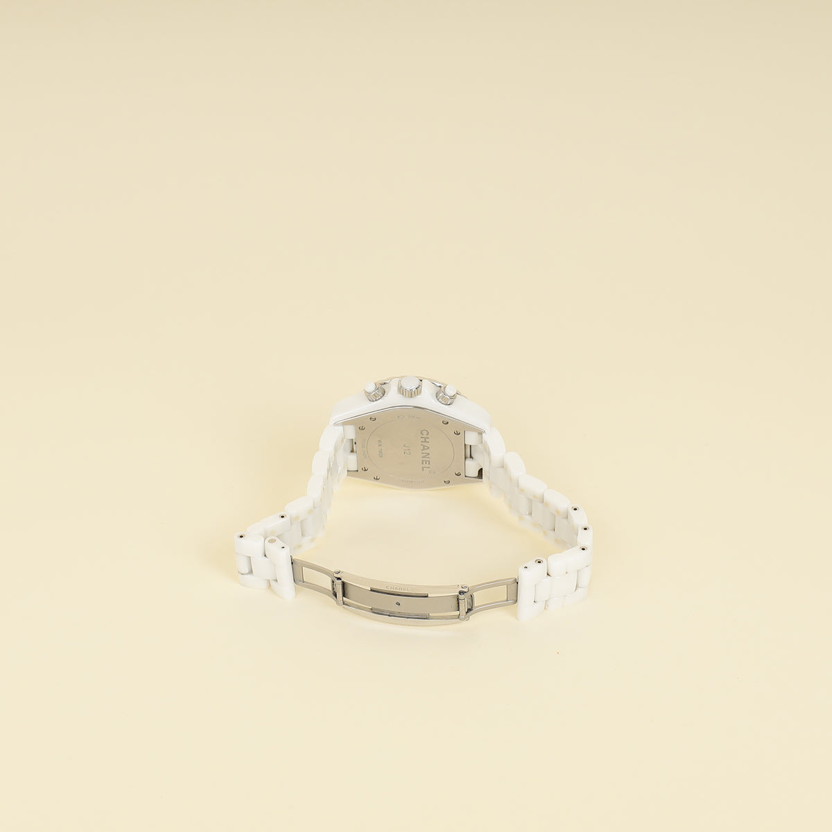 Chanel Stainless Steel J12 Ceramic Chronograph 41mm Automatic Watch