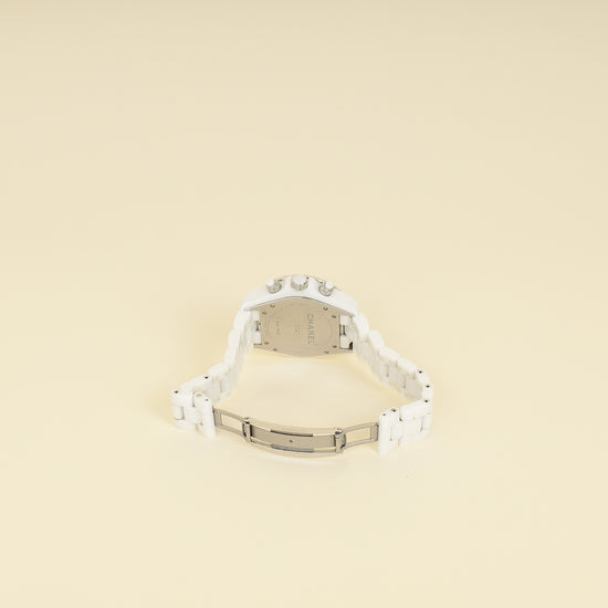 Chanel Stainless Steel J12 Ceramic Chronograph 41mm Automatic Watch