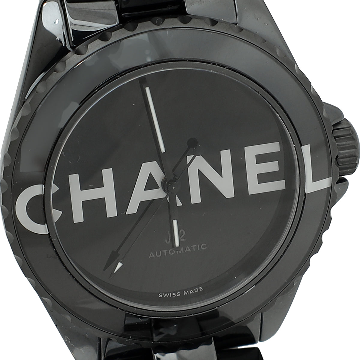 Chanel Matte Black Stainless Steel J12 Wanted de Chanel Limited Edition 2022 38mm Watch