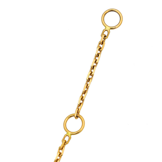 Chaumet 18K Rose Gold Diamond Jeux De Liens Harmony Small Pendant Necklace