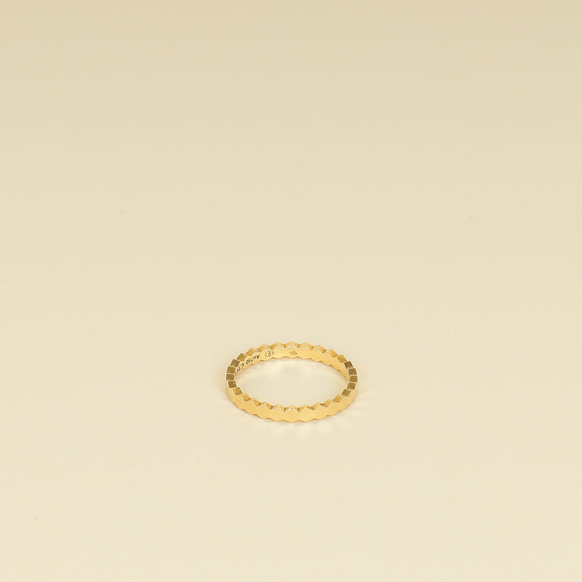 Chaumet 18K Yellow Gold Bee De Chaumet Ring 54