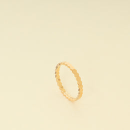 Chaumet 18K Rose Gold Bee De Chaumet Ring 58