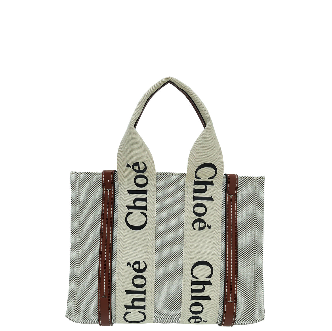 Chloe Bicolor Woody Tote Bag-Chloe-THE CLOSET
