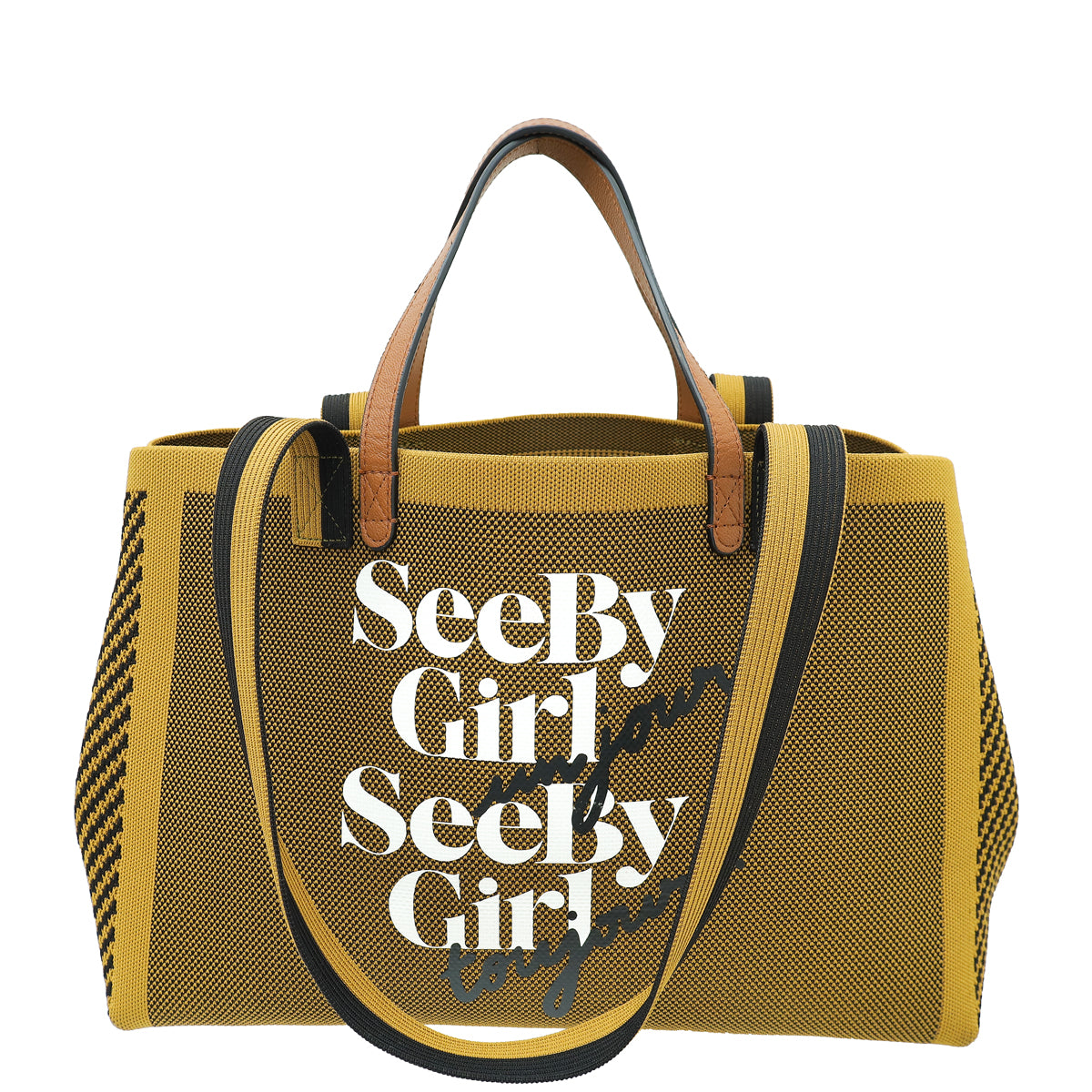 Chloe Bicolor See by Bye Girl Tote Bag-Chloe-THE CLOSET