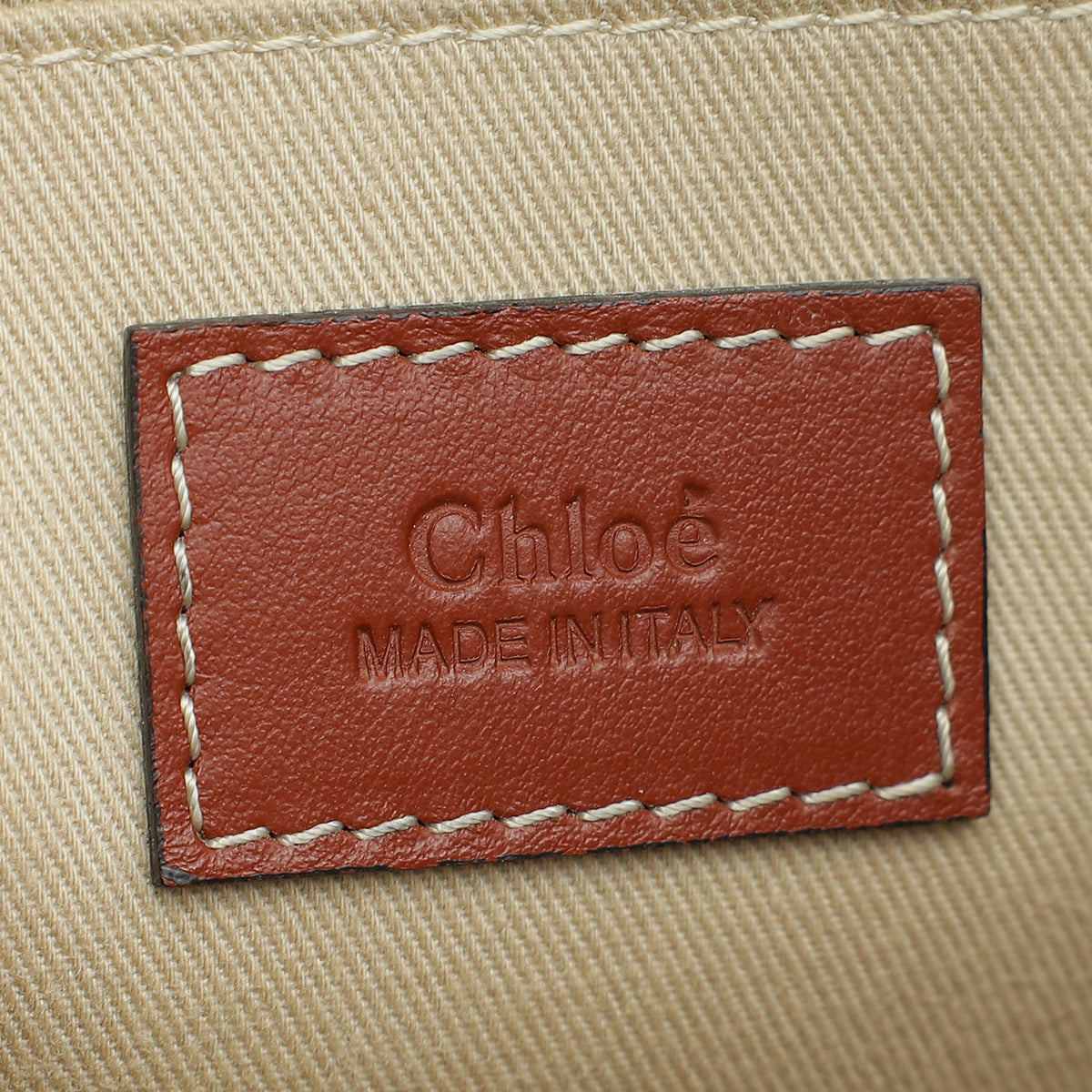 Chloe Bicolor Small Woody Tote Bag