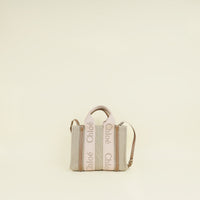 Chloe Gray Woody Tote Small Bag