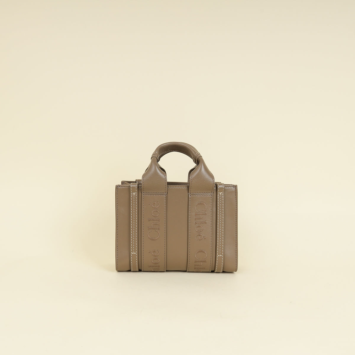 Chloe Etain Mini Woody Tote Bag-Chloe-THE CLOSET
