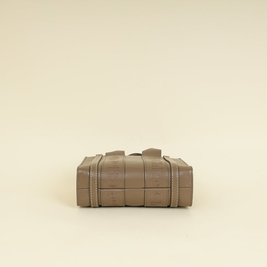 Chloe Etain Mini Woody Tote Bag-Chloe-THE CLOSET