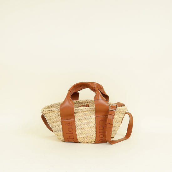 Chloe Bicolor Sense Small Basket Bag