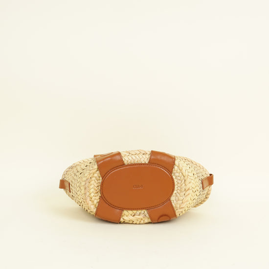 Chloe Bicolor Sense Small Basket Bag