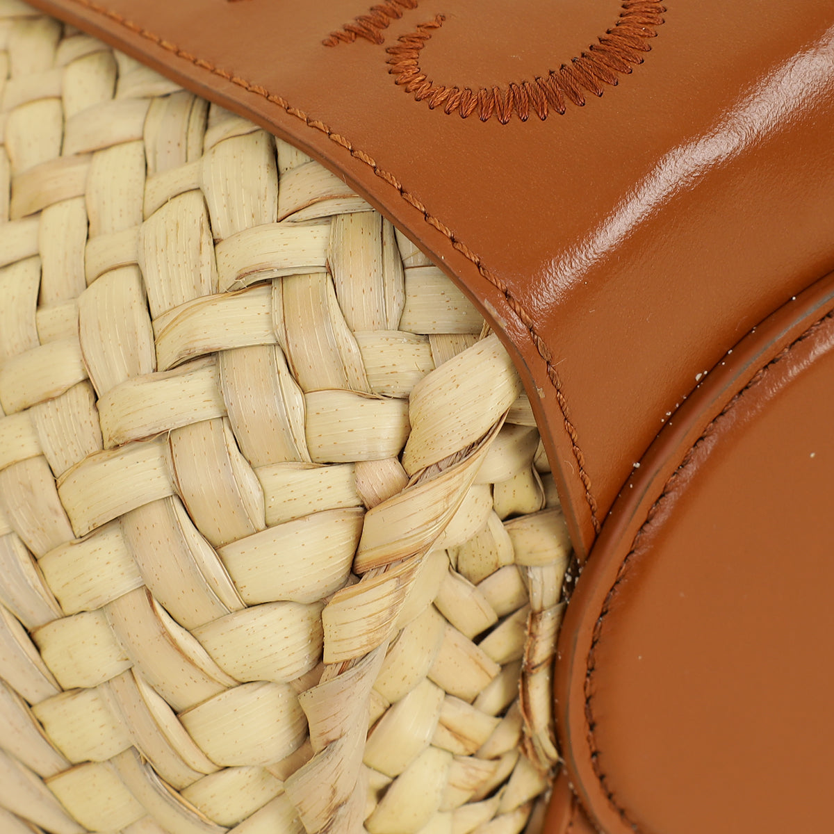 Chloe Bicolor Sense Small Basket Bag