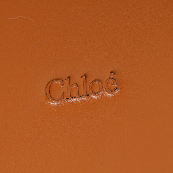 Chloe Bicolor Sense Small Basket Bag