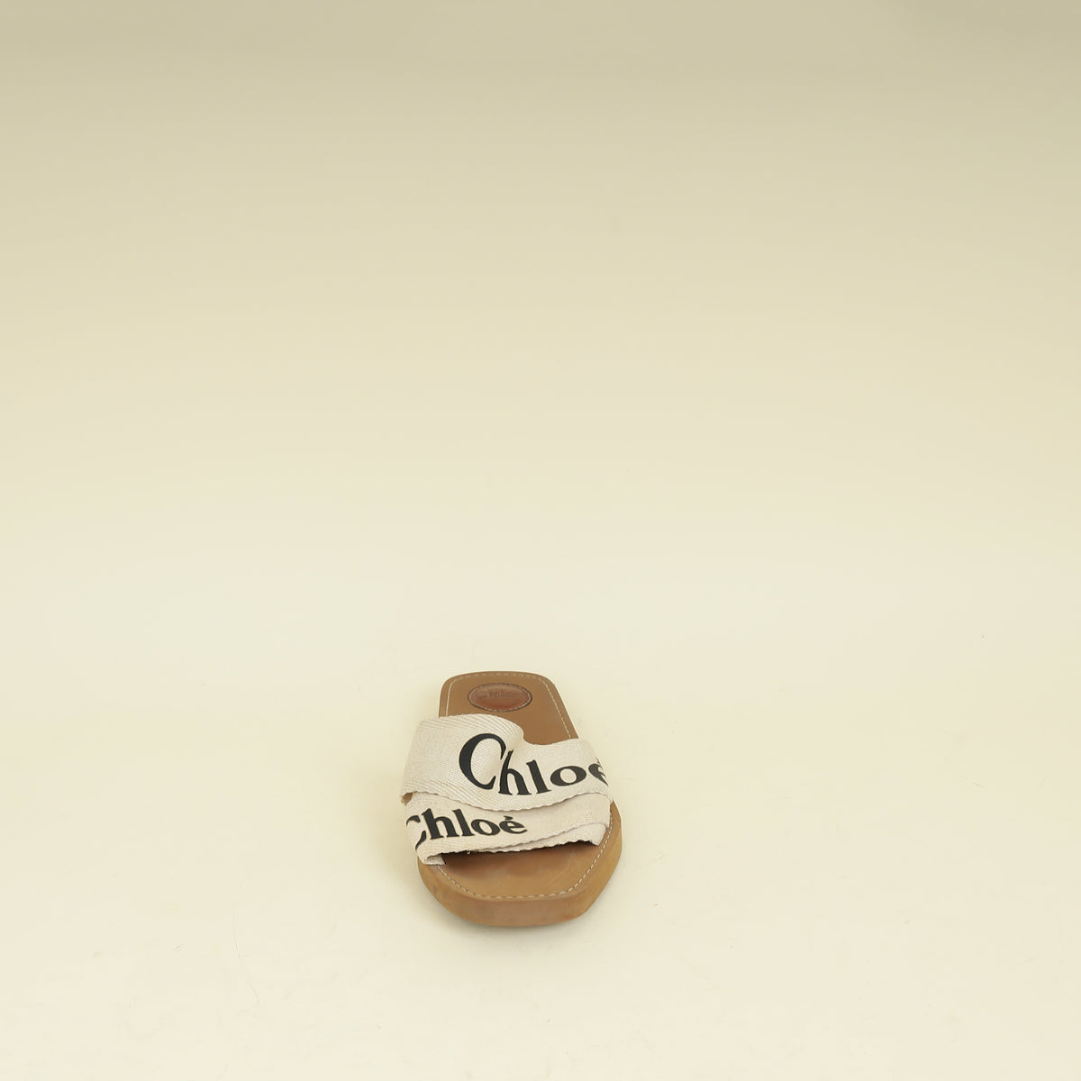 Chloe Bicolor Woody Flat Mule 40