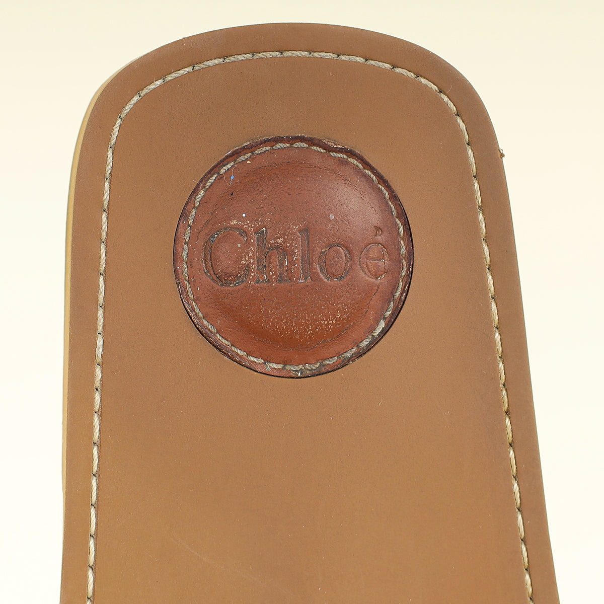 Chloe Bicolor Woody Flat Mule 40