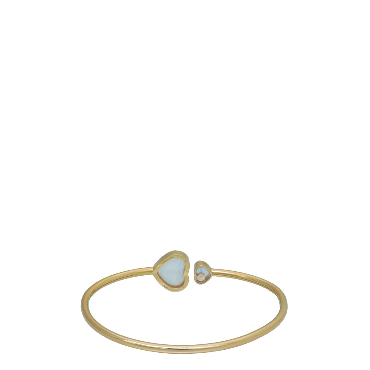 Chopard Ethical Rose Gold MOP Happy Hearts Bracelet-Chopard-THE CLOSET