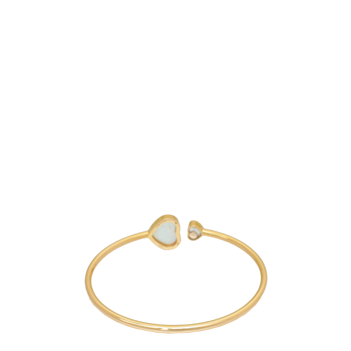 Chopard Ethical Rose Gold MOP Happy Hearts Bangle-Chopard-THE CLOSET