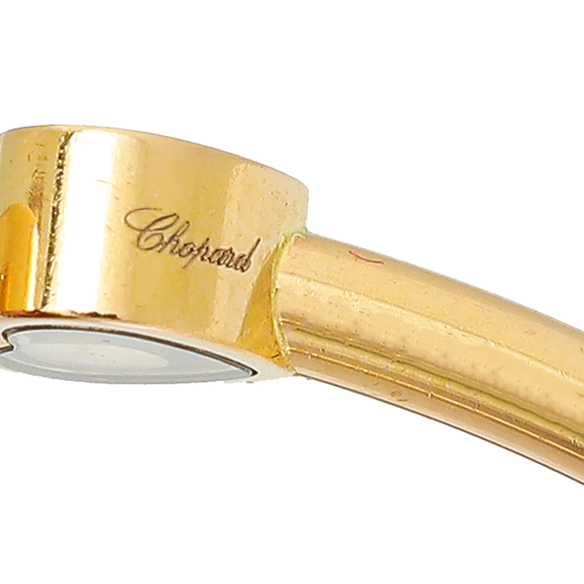 Chopard Ethical Rose Gold MOP Happy Hearts Bangle