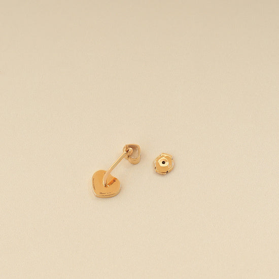 Chopard 18K Ethical Rose Gold Happy Hearts Earrings-Chopard-THE CLOSET