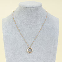 Chopard 18K Rose Gold Happy Diamond Pendant Necklace