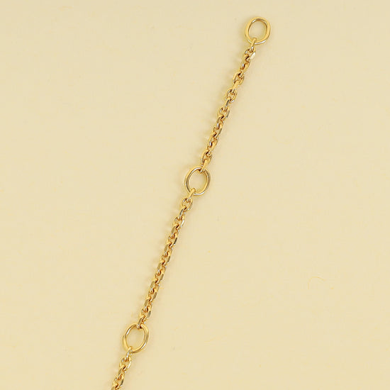 Chopard 18K Yellow Gold Happy Diamond 1 Diamond Pendant Necklace