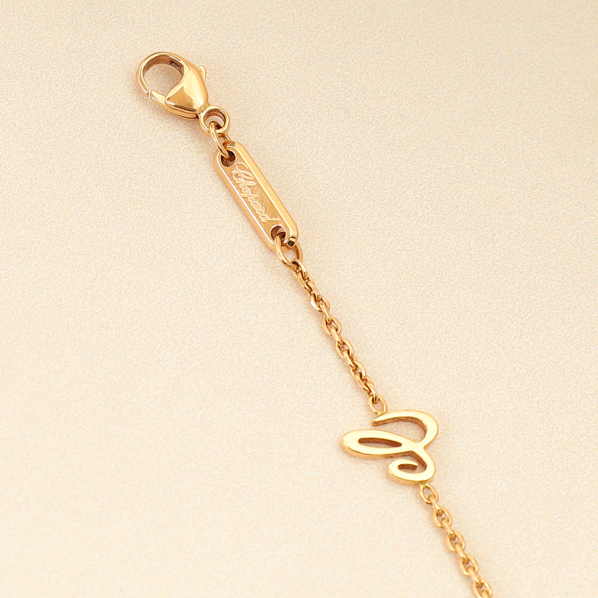 Chopard 18K Rose Gold Happy Spirit Necklace-Chopard-THE CLOSET