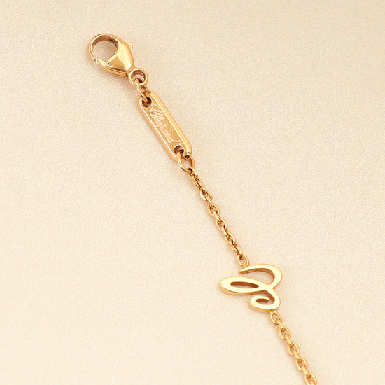 Chopard 18K Rose Gold Happy Spirit Necklace-Chopard-THE CLOSET