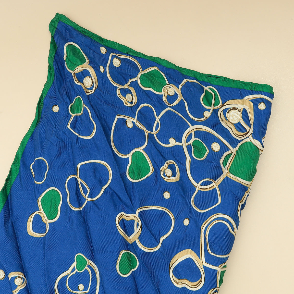 Chopard Multicolor Happy Hearts Silk Scarf-Chopard-THE CLOSET