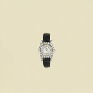 Chopard 18K White Gold Diamond L'Heure Du Diamant 30mm Watch