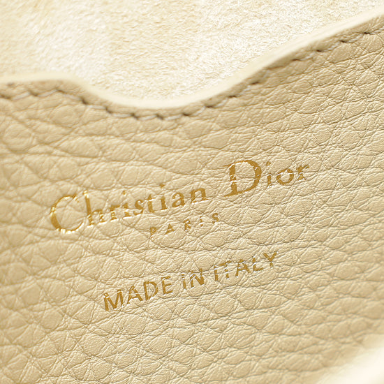 Christian Dior Light Beige Bobby Medium Bag