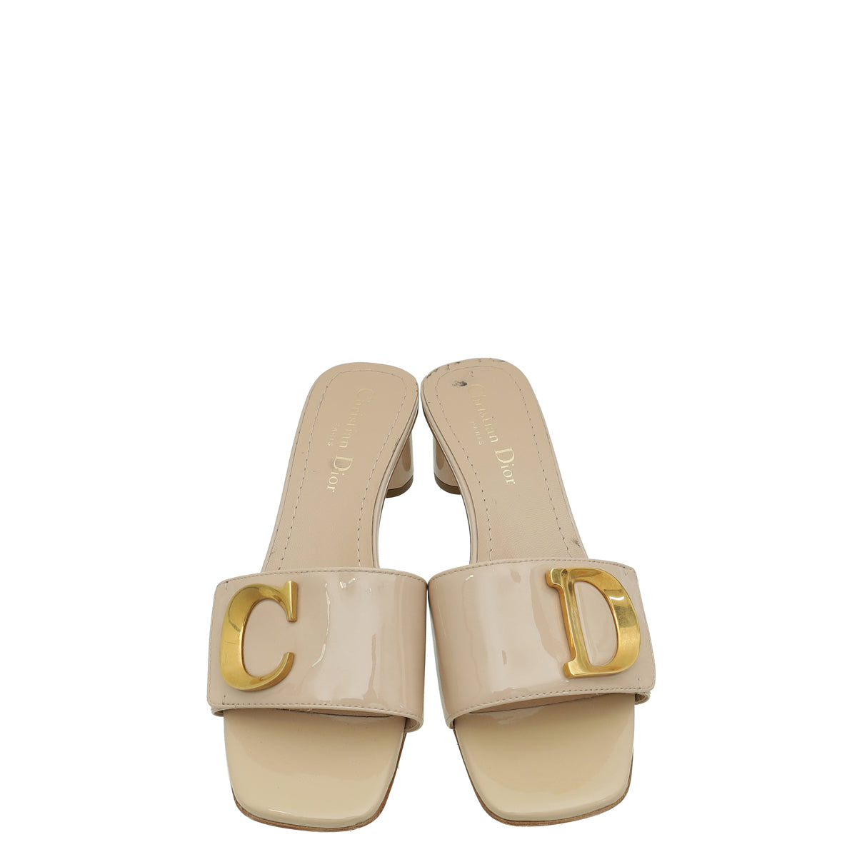 Christian Dior Nude C'est Dior Slide Mules 37