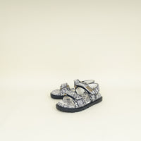 Christian Dior Bicolor Plan De Paris Dioract Sandal 36