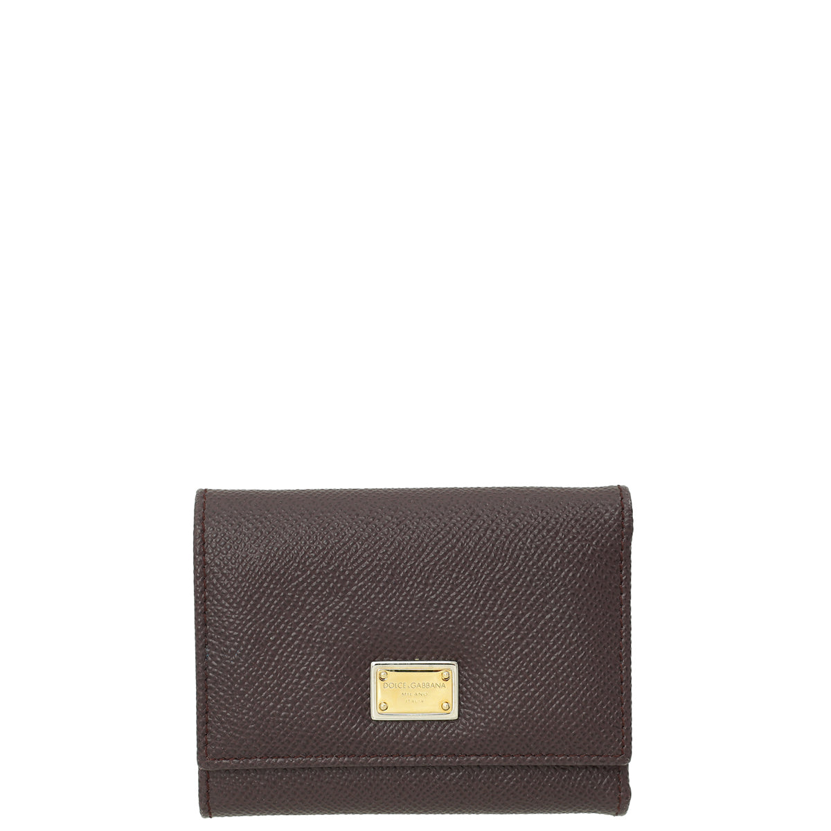 Dolce & Gabbana Dauphine French Flap Wallet-Dolce & Gabbana-THE CLOSET
