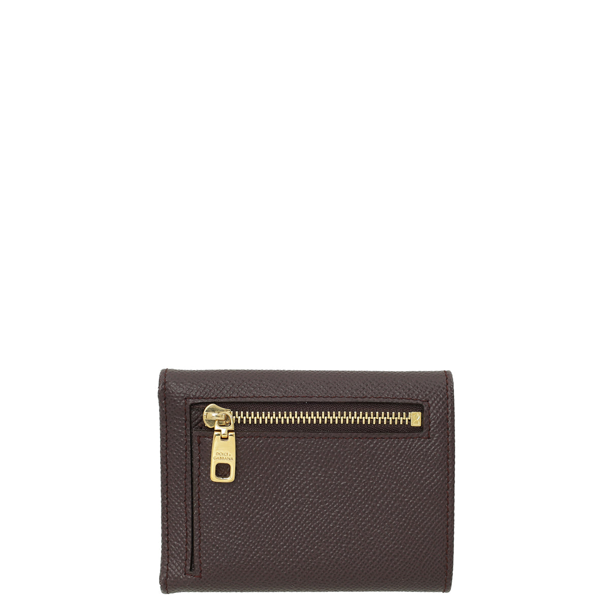 Dolce & Gabbana Dauphine French Flap Wallet-Dolce & Gabbana-THE CLOSET