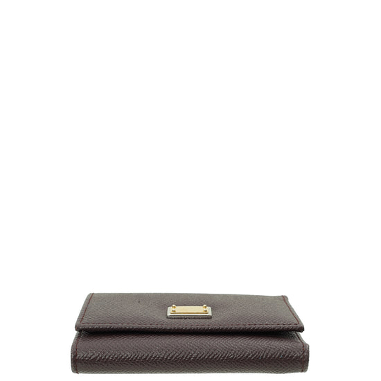 Dolce & Gabbana Dauphine French Flap Wallet