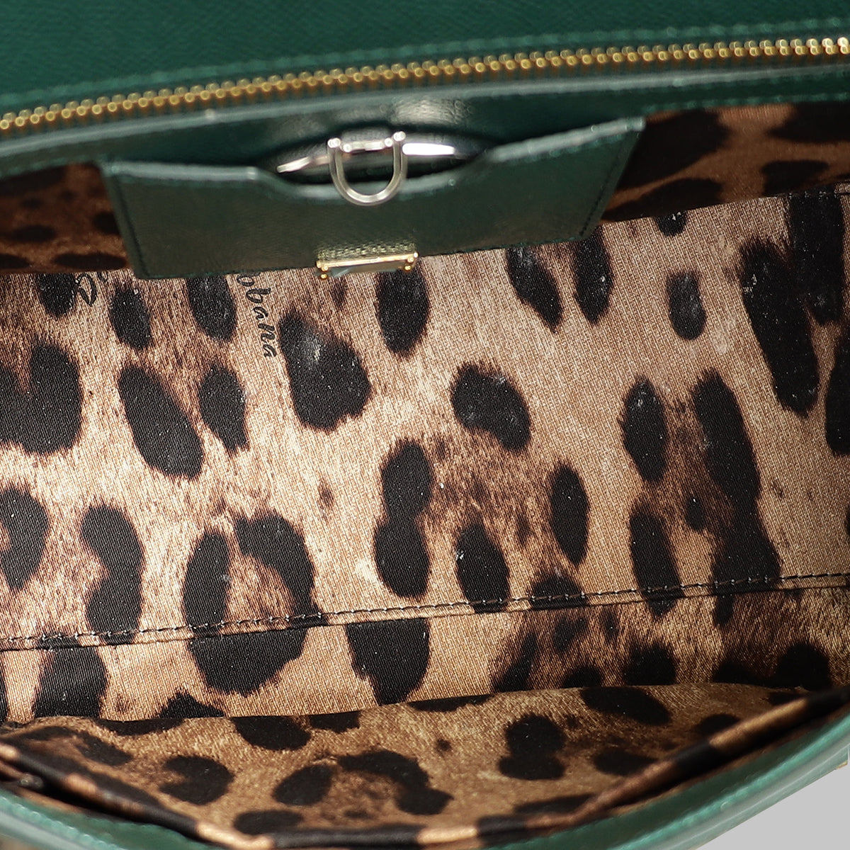 Dolce & Gabbana Green Sicily Medium Bag