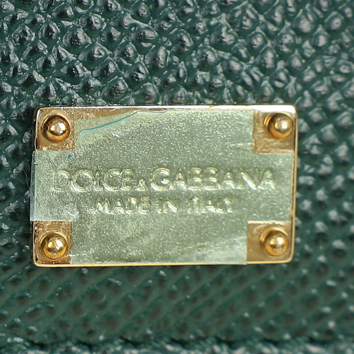 Dolce & Gabbana Green Sicily Medium Bag