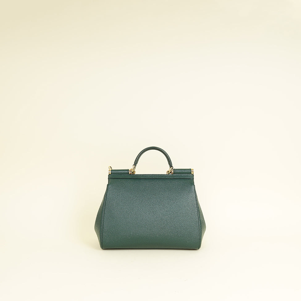 Dolce & Gabbana Green Sicily Medium Bag