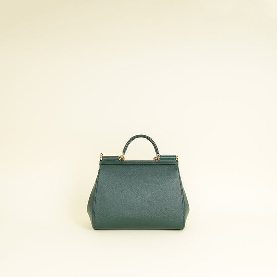 Dolce & Gabbana Green Sicily Medium Bag