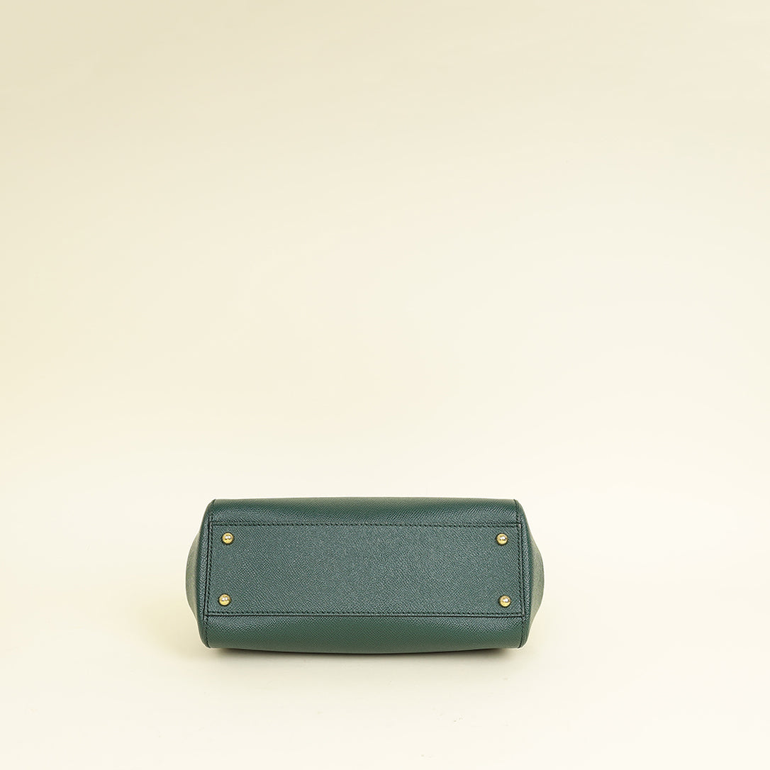 Dolce & Gabbana Green Sicily Medium Bag