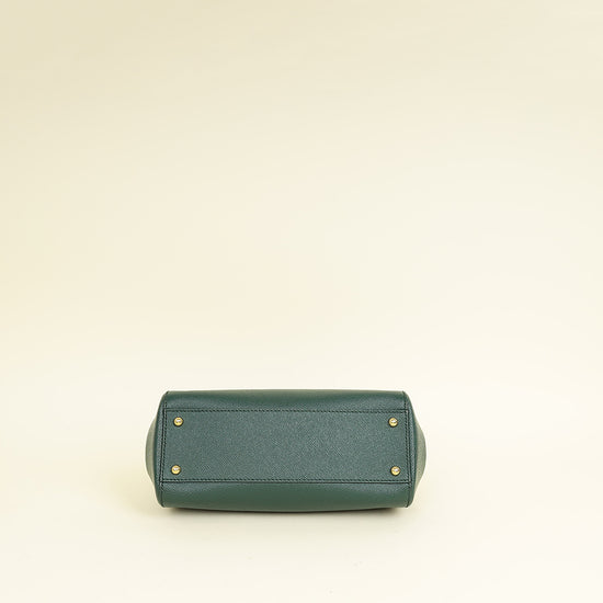 Dolce & Gabbana Green Sicily Medium Bag
