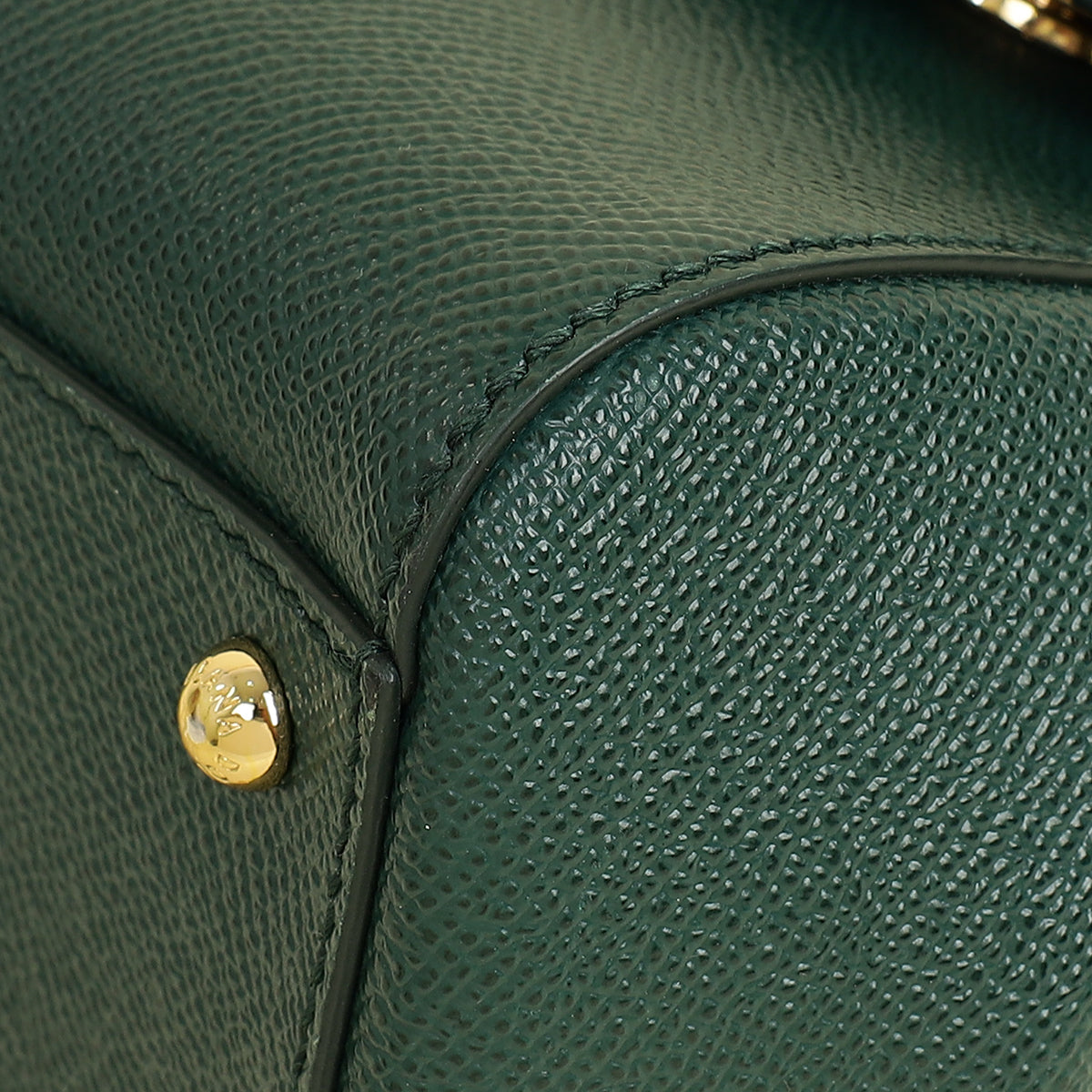 Dolce & Gabbana Green Sicily Medium Bag