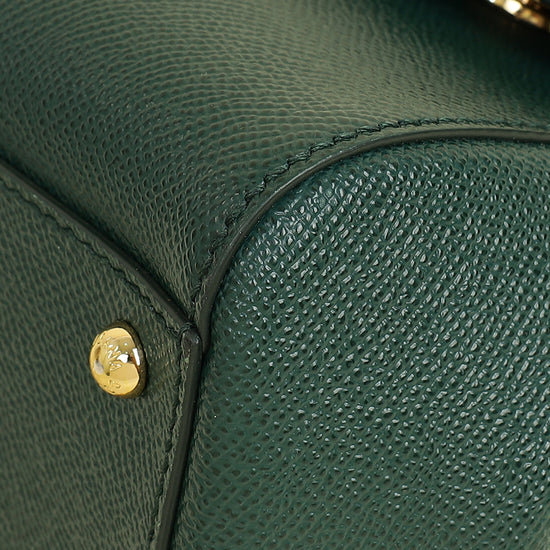 Dolce & Gabbana Green Sicily Medium Bag