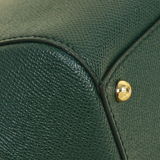 Dolce & Gabbana Green Sicily Medium Bag