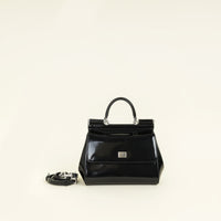 Dolce & Gabbana Black Sicily Small Bag