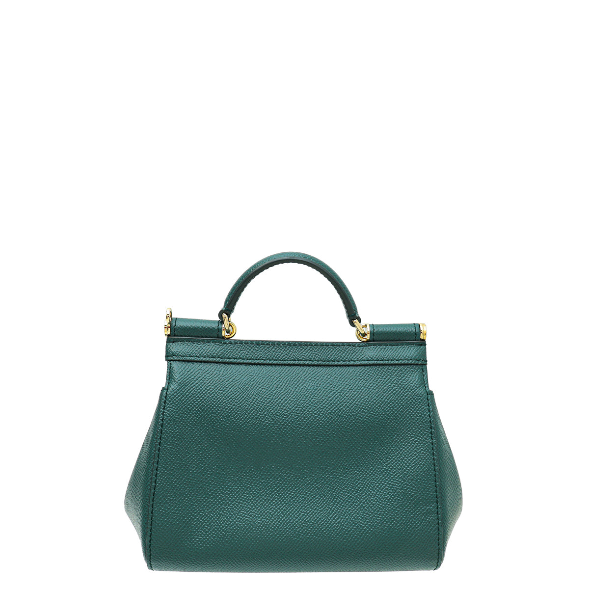 Dolce & Gabbana Dark Green Dauphine Sicily Small Bag