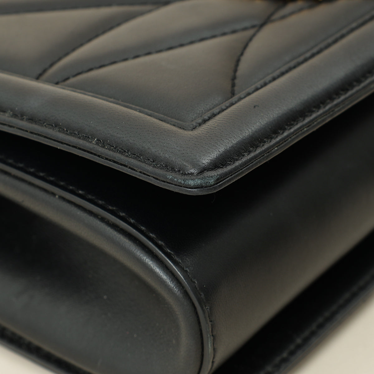 Dolce & Gabbana Black Devotion Quilted Flap Shoulder Bag-Dolce & Gabbana-THE CLOSET