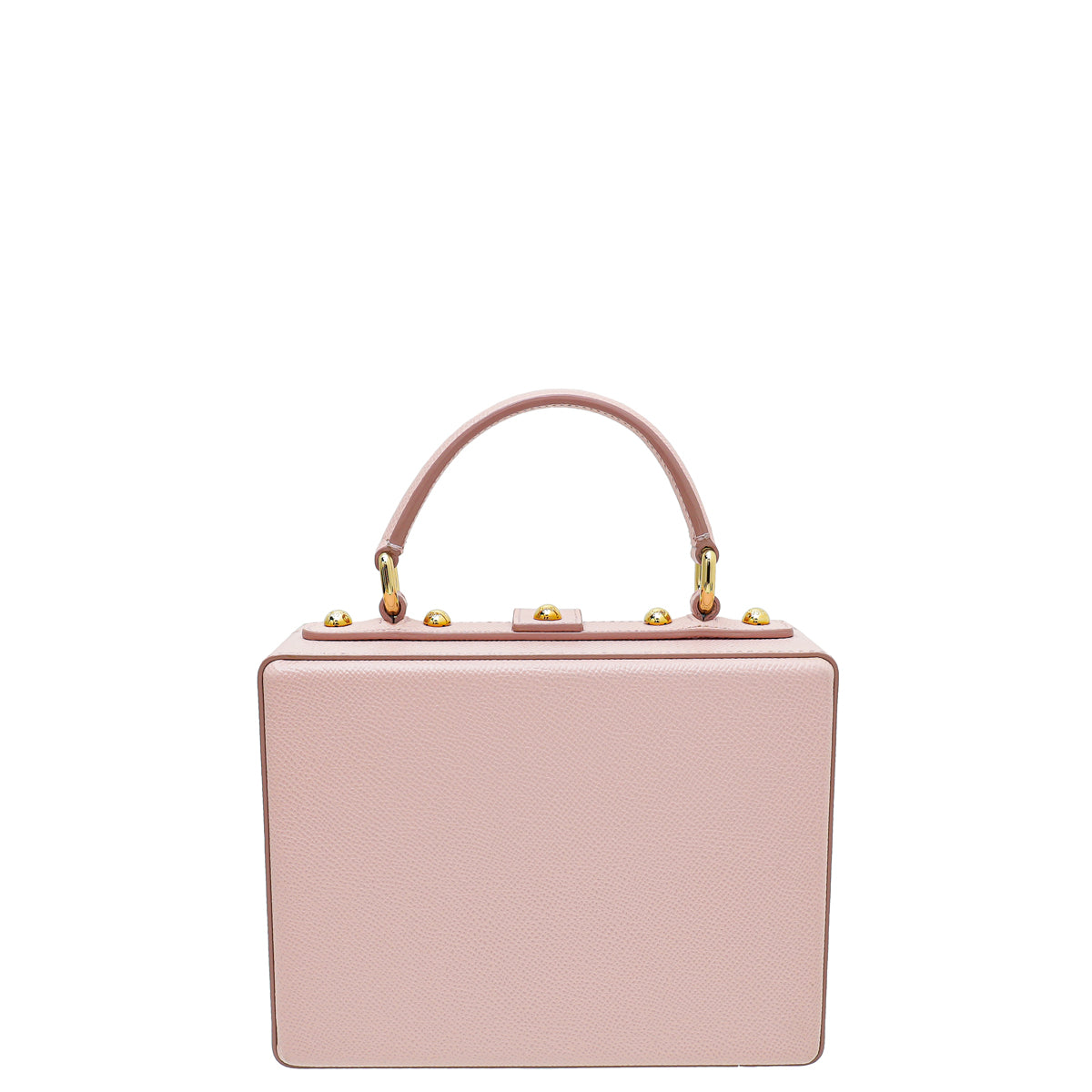 Dolce & Gabbana Pink Dolce Box Embellished Bag-Dolce & Gabbana-THE CLOSET