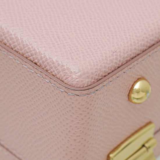 Dolce & Gabbana Pink Dolce Box Embellished Bag